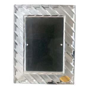 1980s Lead Crystal Picture Frame West Germany