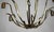 Kalmar Six-Arm Brass Chandelier by Josef Frank for Kalmar, 1950s For Sale - Image 4 of 7