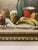 Mid-Century Modern Vintage Signed Oil Still Life With Fruit, Green Pitcher & Gilt Frame For Sale - Image 3 of 7