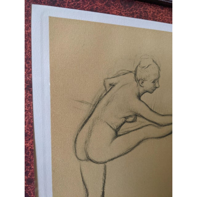 1933 Impressionist Figurative Original Heliogravure After Edgar Degas, Framed For Sale - Image 10 of 13