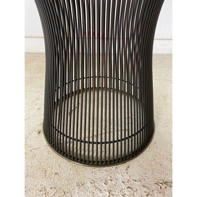 Knoll Vintage Attributed Warren Platner for Knoll Stool For Sale - Image 4 of 6