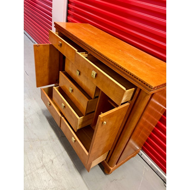 Hickory White Genesis Collection Neoclassical Revival Style High-Boy Dresser. Circa 1980s For Sale - Image 18 of 18
