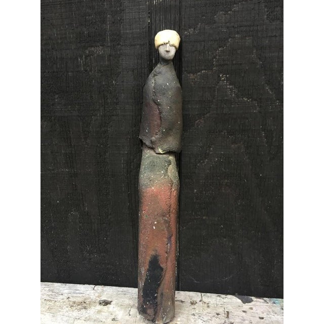 Brutalist Pottery Sculpture Chairish
