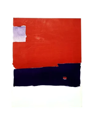 (after) Nicolas de Staël - Abstract Composition - Pochoir 1959