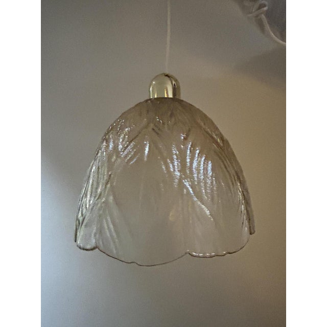 Leaf Suspension Light from Peill & Putzler, 1970s For Sale - Image 6 of 11