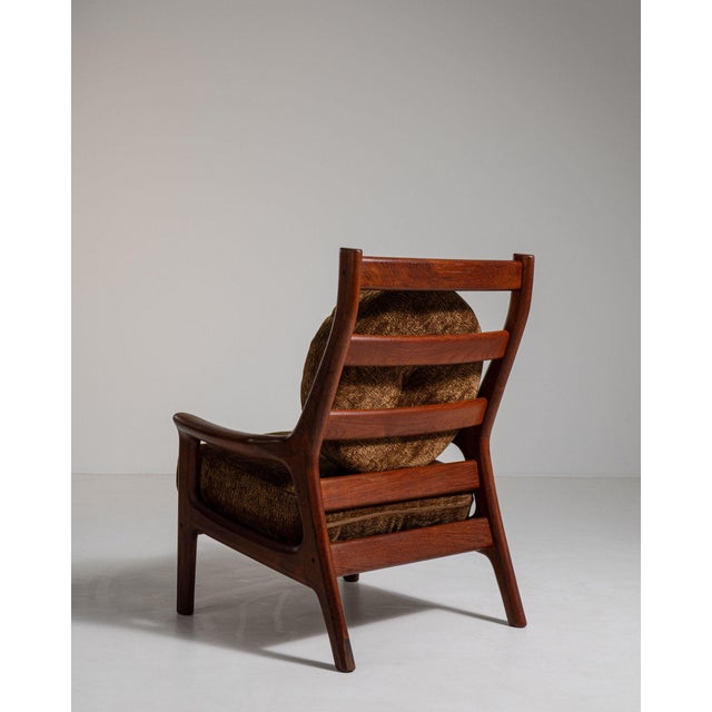 Wood 19th Century France Tan Wood Armchair For Sale - Image 7 of 11