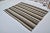 Vintage Turkish Flatweave Kilim Rug - Modernist Wabi-Sabi Striped Wool Rug For Sale - Image 9 of 11