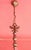 2000 - 2009 Flemish White Metal 2-Tiered Chandelier For Sale - Image 5 of 5