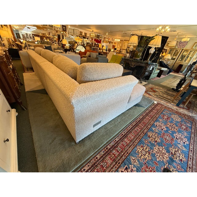 Fitzgerald Stevie Sectional With Dedar Nimbus Tortola Upholstery For Sale - Image 9 of 16