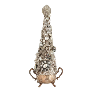 Midcentury Mixed Jewelry Holiday Tree