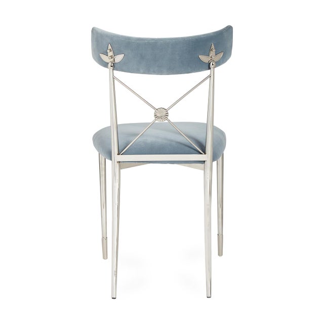 Jonathan Adler Jonathan Adler Rider Dining Chair, Rialto Sky For Sale - Image 4 of 12