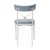 Jonathan Adler Jonathan Adler Rider Dining Chair, Rialto Sky For Sale - Image 4 of 12