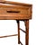 Wood American of Martinsville Faux Bamboo & Cane Writing Desk Console Table MCM For Sale - Image 7 of 11