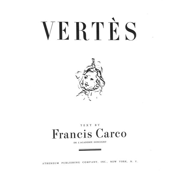 CARCO, Francis [text by] [170] pp. Atheneum Publishing Company, Inc. Limited De Luxe Edition of 1200 Impressions 1946 13...