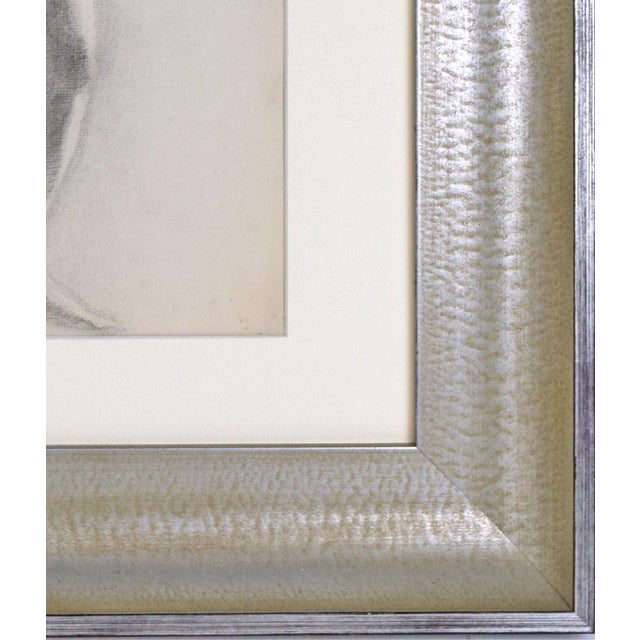 Antique Realist Graphite Nude Female Figure Study by Anne Neumark 1928 For Sale In New York - Image 6 of 6