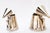 Art Deco Silvered Brass Cans, 1920s, Set of 4 For Sale - Image 7 of 10