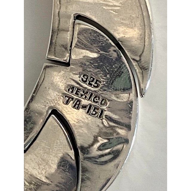 Sterling Silver Taxco Interlocking Shingle Scale Necklace (After Antonio Pineda) For Sale - Image 14 of 18