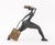Metal Francoise Abraham "Shopping" Bronze Sculpture For Sale - Image 7 of 14