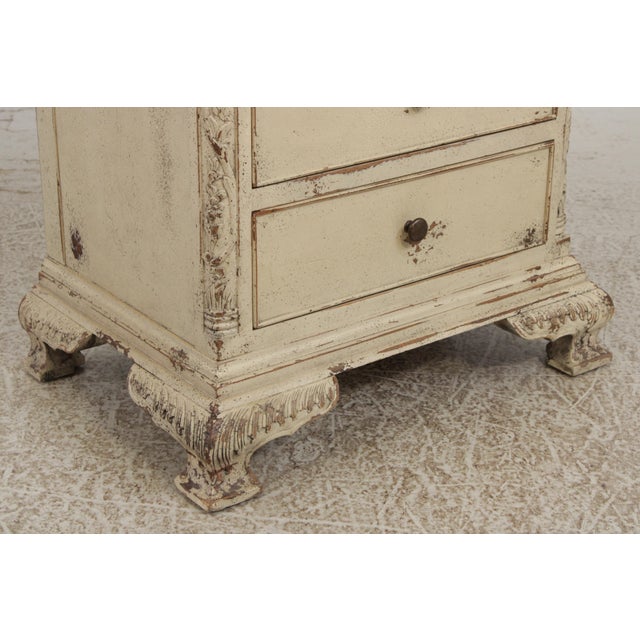 Habersham Plantation 7 Drawer Painted Lingerie Chest For Sale - Image 10 of 13