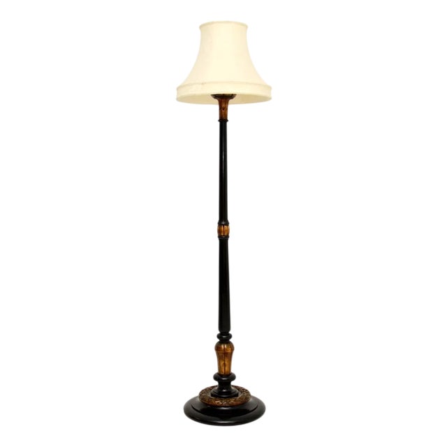 Parcel Gilt Floor Lamp, 1890s For Sale