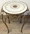 Mid 20th Century French Modern Gilt & Patinated Verre ?âglomisé Side Table, Style of For Sale - Image 10 of 13