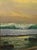 Glass Mid Century Seascape With Sunset Oil on Canvas by Alexander Dzigurski For Sale - Image 7 of 7
