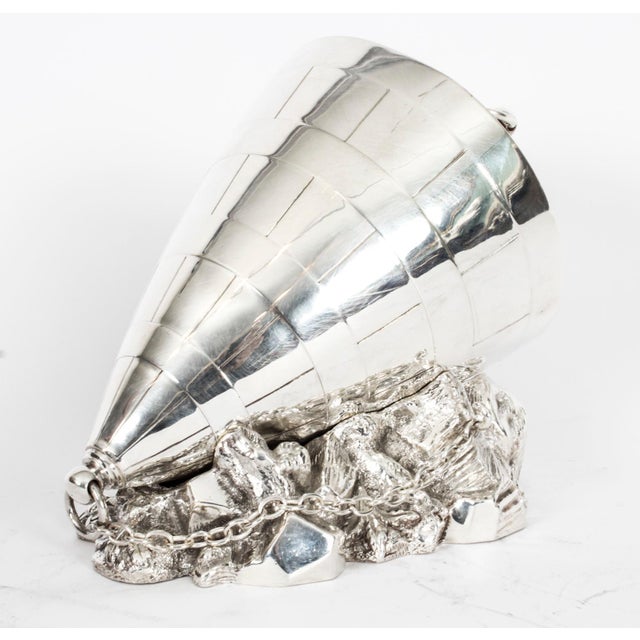 This is an exceptional and rare antique English silver plated spoon warmer, bearing Victorian Diamond Registration Marks...