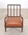Wood Pair of Ralph Lauren New Bohemian Leather Spindle Chairs For Sale - Image 7 of 18