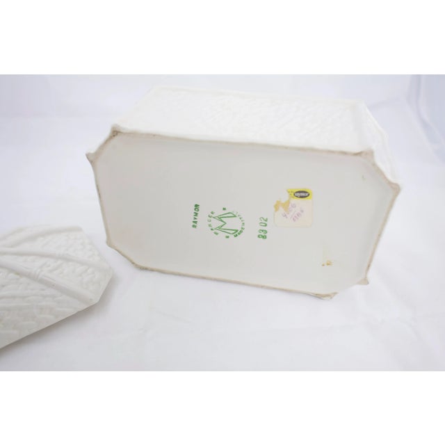 1960s Mid-Century Raymor Faux Bamboo Box For Sale - Image 5 of 8