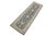 Art Nouveau Boho Chic Ziegler 1990's Gray/Ivory Wool Runner Rug- 2'7'' X 8'4'' For Sale - Image 3 of 8