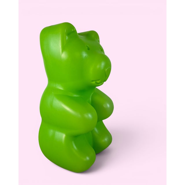 Large Pop Art Green Gummy Bear Lamp from Messow, Germany, 1980s For Sale - Image 5 of 11