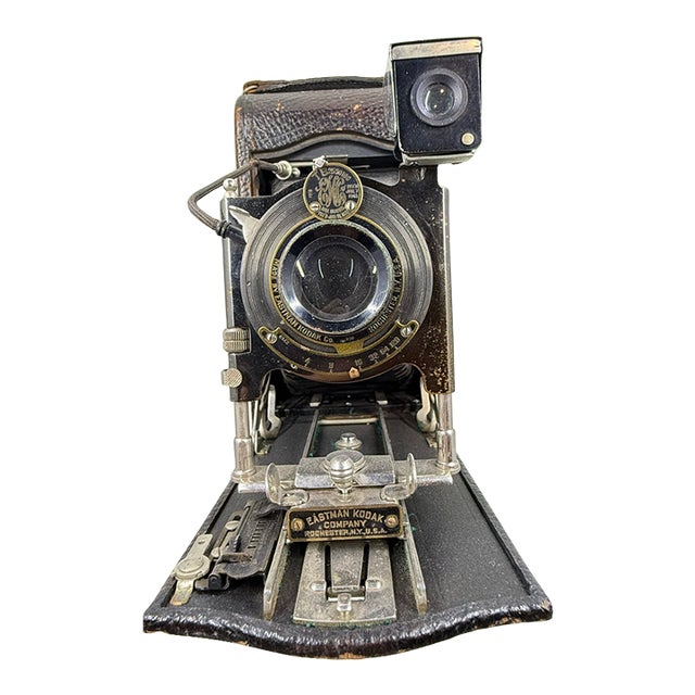 1910s Eastman Kodak No.3A Folding Bellows Camera - Industrial Decor Prop For Sale