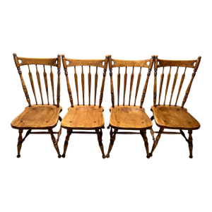 4 Vintage Ethan Allen Side Chairs