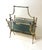 Italian Brass and Smoked Glass Magazine Rack, Italy, 1960s For Sale - Image 10 of 13