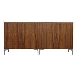 Modern Danish Rosewood Cabinets by Bjerringbro Sawværk, 1960s. Set of 2 For Sale