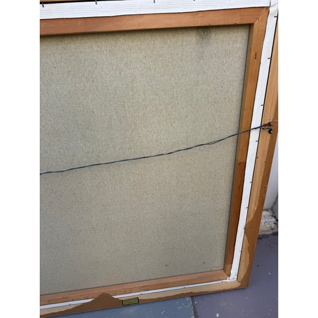 Mid 20th Century Large Monumental Goya Style Picnic Painting For Sale - Image 12 of 17