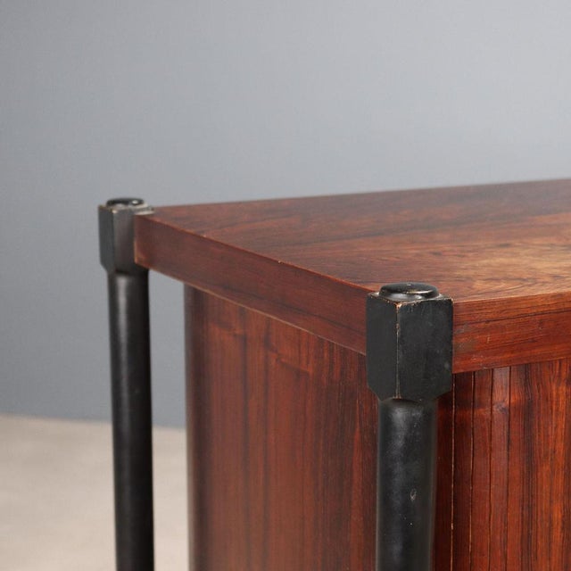 Vintage Wood Veneer Sideboard, Italy, 1960s For Sale - Image 5 of 11