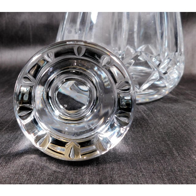 Contemporary 1980s Atlantis Cut Crystal Wine Decanter in Miguel For Sale - Image 3 of 5