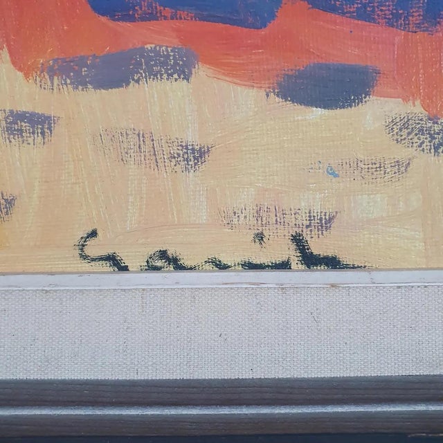 Tage Gavik, Sitke Spain, 1960s, Oil on Canvas For Sale - Image 18 of 18