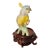 Vintage Tropical Coastal Cockatoo Parrot California Pottery Figurine For Sale