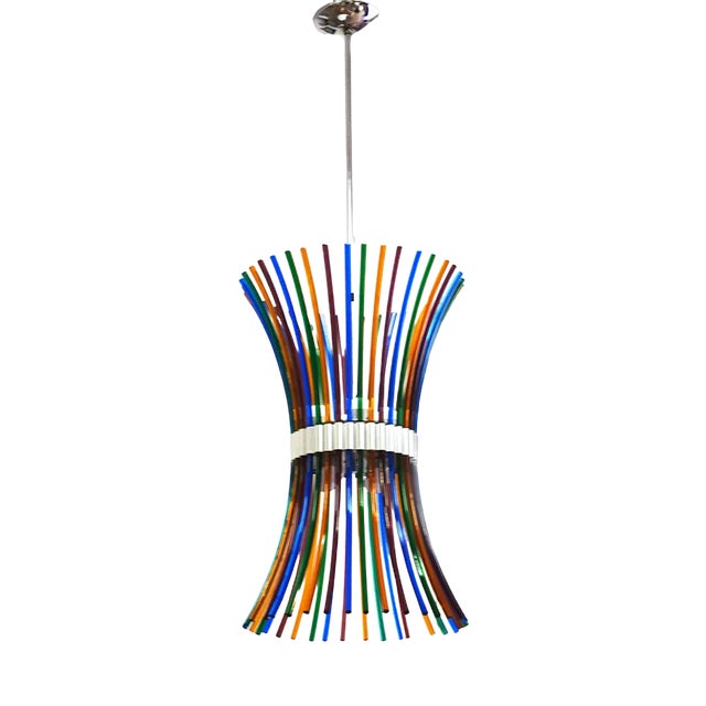 Tamiri Chandelier by Roberto Pamio for Artemide, 1970s For Sale