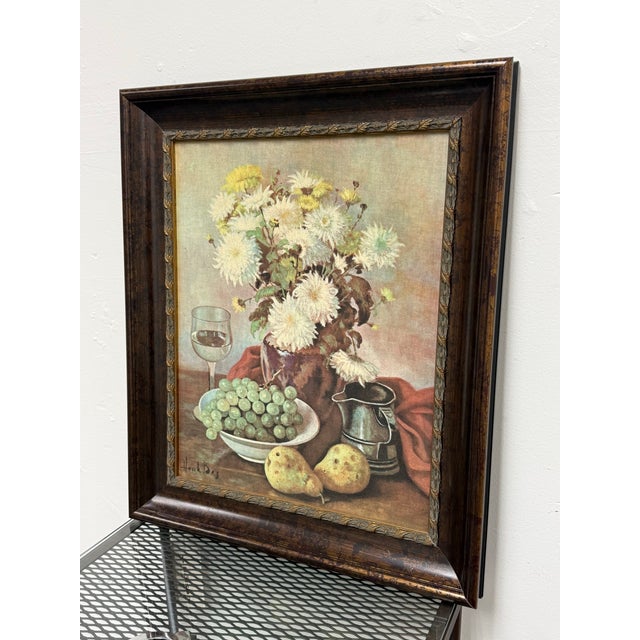 Design Plus Gallery presents a Still Life Art Print from Henk Bos. This is a vintage composition from 1961 that depicts a...