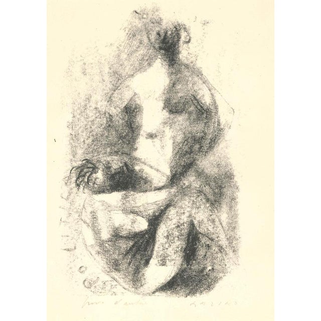 Marino Marini, Due Nudi, 1947, Lithograph For Sale