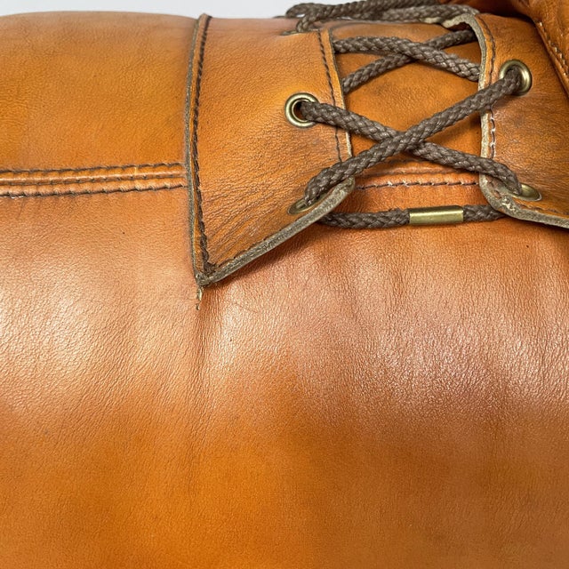 Italian Modern Modular Brown Leather Sofa, 1970s For Sale - Image 11 of 18