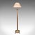 Vintage Standard Lamp, English, Brass, Room Light, Regency Revival, Mid Century For Sale - Image 6 of 12