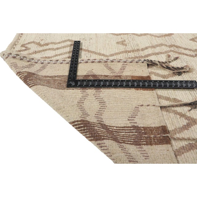 2020s Modern Vintage Moroccan Style Rug - 09'03 X 11'09 For Sale - Image 5 of 9