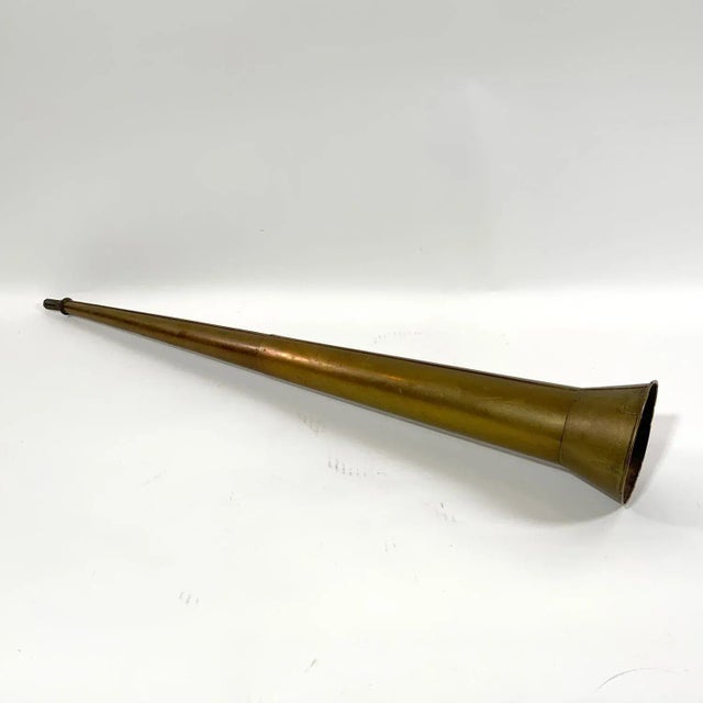 Rare Brass Maritime Signal Horn For Sale In Boston - Image 6 of 7