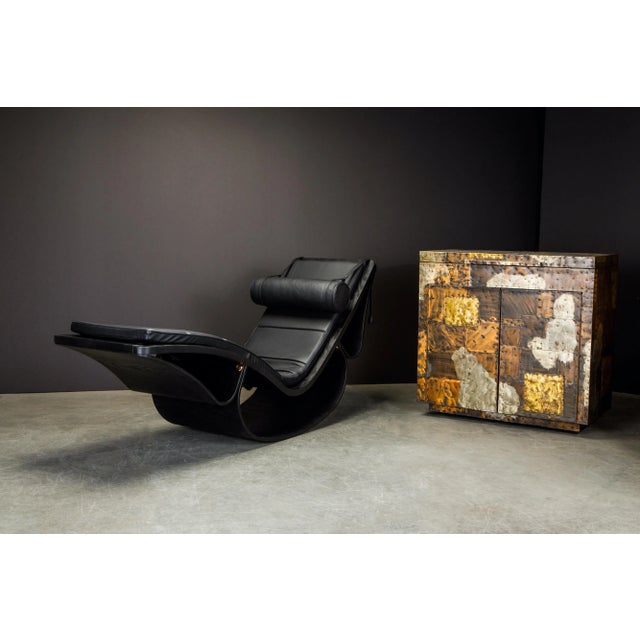 2020s Rio' Rocking Chaise Lounge by Oscar Niemeyer for Fasem International, Signed For Sale - Image 5 of 12