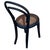 Early 20th Century Vienna Secession Bent Oak & Cane Children's Side Chair No. 13 Attributed to Thonet For Sale - Image 4 of 8