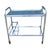 Vintage Chrome Serving Bar Cart For Sale